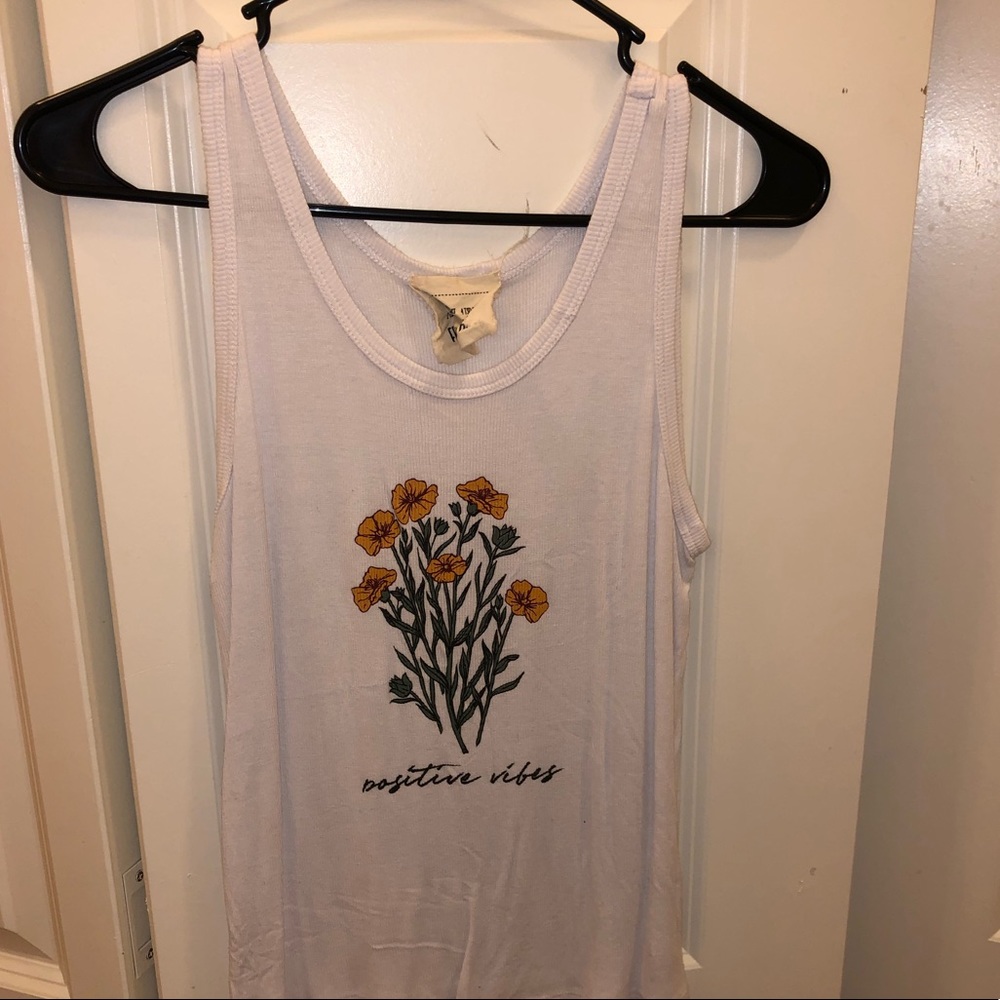 Cute white tank